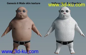 3D打印模型Velloso For Genesis 8 Male的图片