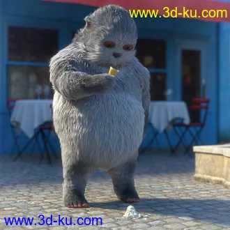 3D打印模型Velloso For Genesis 8 Male的图片