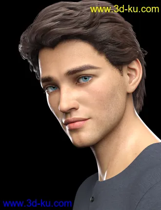 3D打印模型Vernon HD for Genesis 8 Male的图片