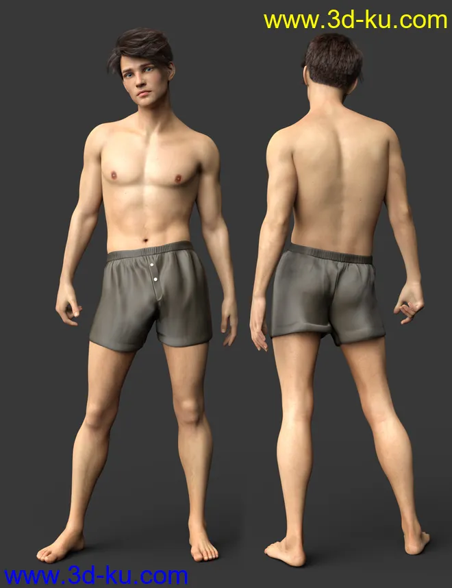 Vernon HD for Genesis 8 Male模型的图片7