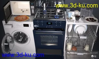 3D打印模型VYK dForce Demure Dress的图片