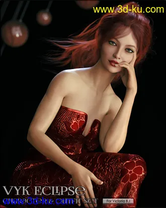 3D打印模型VYK Eclipse Character and Outfit Set for Victoria 8.1的图片
