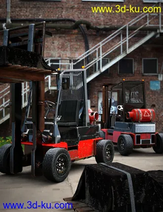 3D打印模型Warehouse Forklift的图片