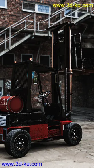3D打印模型Warehouse Forklift的图片