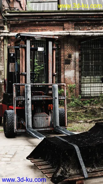 3D打印模型Warehouse Forklift的图片