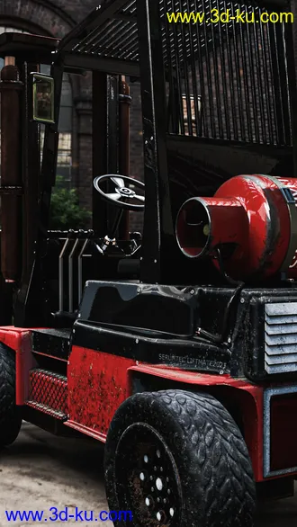 3D打印模型Warehouse Forklift的图片