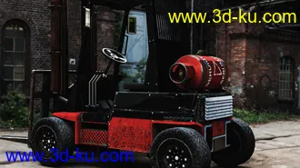 3D打印模型Warehouse Forklift的图片