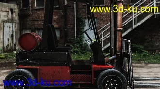 3D打印模型Warehouse Forklift的图片
