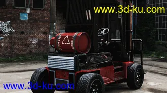 3D打印模型Warehouse Forklift的图片