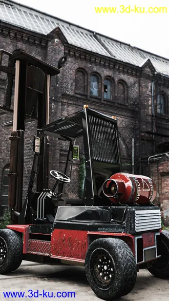 3D打印模型Warehouse Forklift的图片