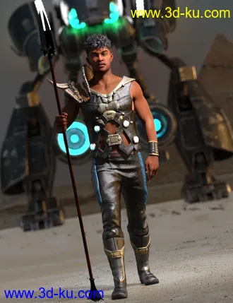 3D打印模型Warrior Kola Poses for Kola 8.1的图片