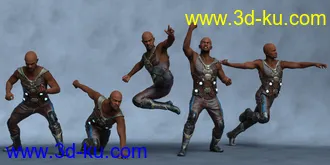 3D打印模型Warrior Kola Poses for Kola 8.1的图片