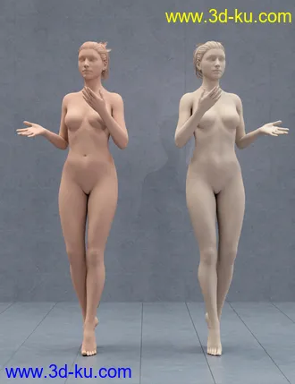 3D打印模型Well Heeled Poses for Genesis 3 and 8 Female的图片