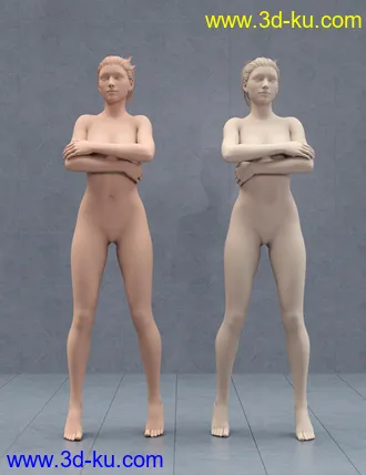 3D打印模型Well Heeled Poses for Genesis 3 and 8 Female的图片