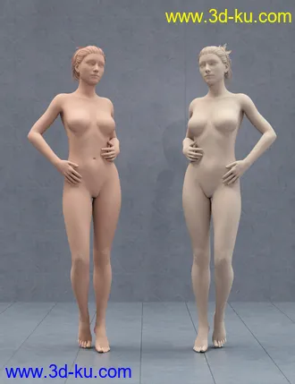 3D打印模型Well Heeled Poses for Genesis 3 and 8 Female的图片