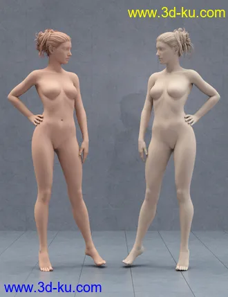 3D打印模型Well Heeled Poses for Genesis 3 and 8 Female的图片