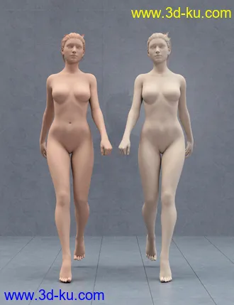 3D打印模型Well Heeled Poses for Genesis 3 and 8 Female的图片