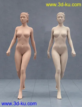 3D打印模型Well Heeled Poses for Genesis 3 and 8 Female的图片