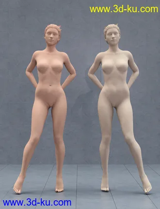 3D打印模型Well Heeled Poses for Genesis 3 and 8 Female的图片