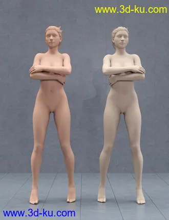 3D打印模型Well Heeled Poses for Genesis 3 and 8 Female的图片