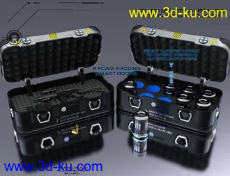 3D打印模型Wicked Sci-Fi Crates的图片