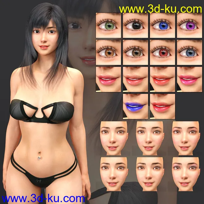 Widya For Genesis 8 Female模型的图片1
