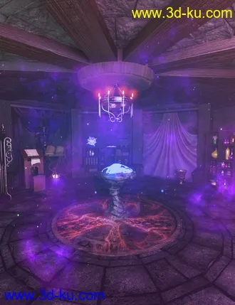 3D打印模型Wizard's Room的图片