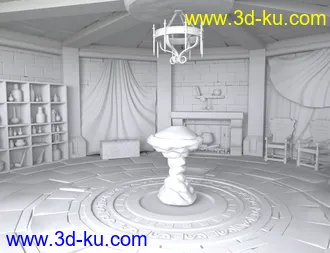 3D打印模型Wizard's Room的图片