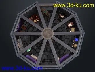 3D打印模型Wizard's Room的图片