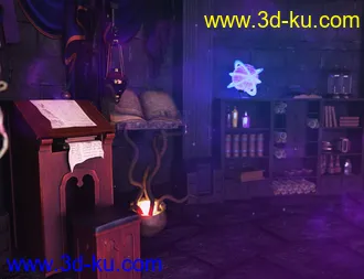 3D打印模型Wizard's Room的图片