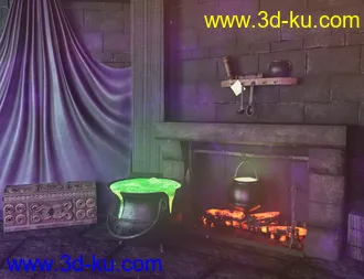 3D打印模型Wizard's Room的图片