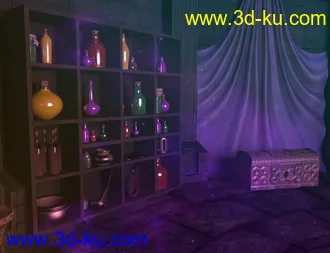 3D打印模型Wizard's Room的图片