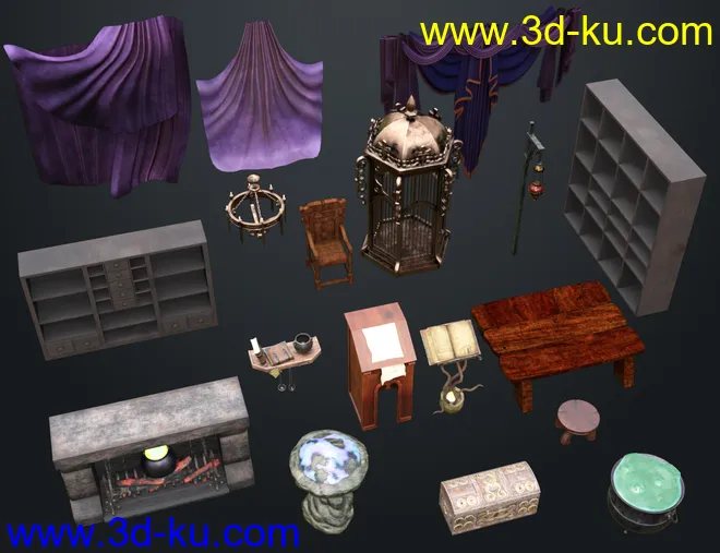 Wizard's Room模型的图片9