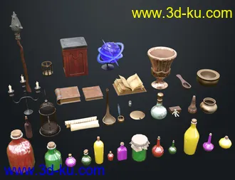 3D打印模型Wizard's Room的图片