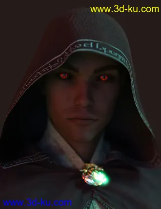 3D打印模型Wizen for Genesis 8 Male的图片