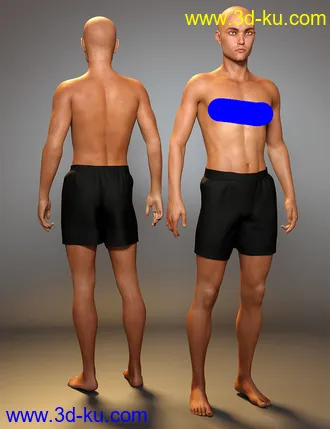 3D打印模型Wizen for Genesis 8 Male的图片