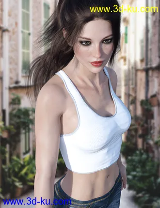 3D打印模型X-Fashion Bohemian Jacket Outfit for Genesis 8 Female(s)的图片