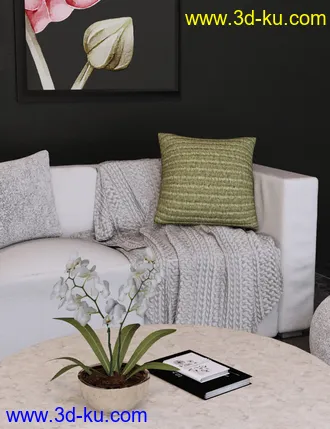 3D打印模型X-Fashion Chic Living Room的图片