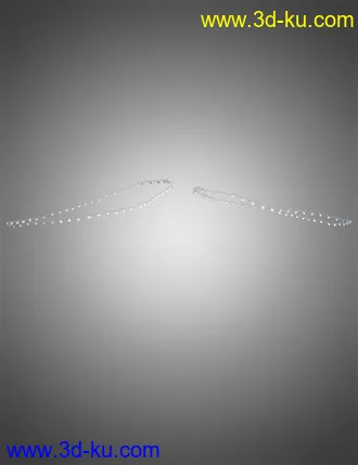 3D打印模型X-Fashion Dreams Mesh Lingerie Belly Chain for Genesis 8 Females的图片