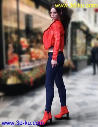 3D打印模型X-Fashion Sophisticated Jacket Outfit的图片