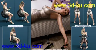 3D打印模型Z Drunken Behaviour for Genesis 8 and 8.1 Male and Female的图片