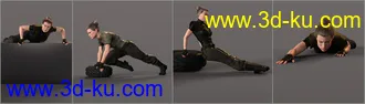 3D打印模型Z Empowered Poses and Expressions for CJ 8的图片