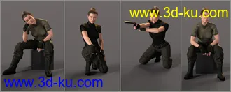 3D打印模型Z Empowered Poses and Expressions for CJ 8的图片