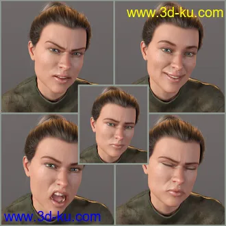 3D打印模型Z Empowered Poses and Expressions for CJ 8的图片