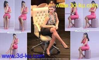 3D打印模型Z Essential Sitting Pose Variety Collection的图片