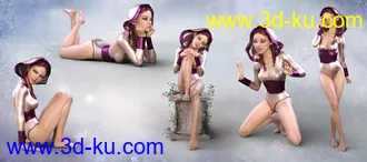 3D打印模型Z Mischievous Sprite - Poses and Expressions for Genesis 8 Female and Mika 8的图片