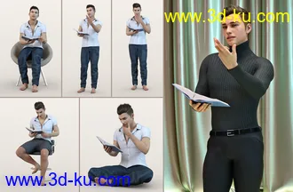 3D打印模型Z My Favorite Book Prop and Pose Mega Set的图片