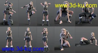3D打印模型Z Nordic Beauty Shape and Pose Mega Set的图片