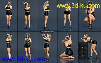 3D打印模型Z Private Photoshoot Camera and Poses for Genesis 8的图片