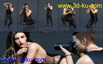 3D打印模型Z Private Photoshoot Camera and Poses for Genesis 8的图片
